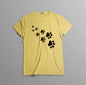 Camisa estampada tipo T-shirt Huellas