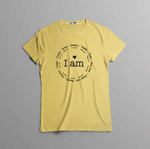 Camiseta Cristiana 'Fuerza en Fe' - Algodón 100% Colombiano