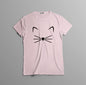 Camisetas estampada tipo T- shirt GATO OREJAS BIGOTES