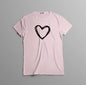 Camiseta estampada T-shirt Corazón Grande