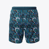 Bermudas / pantalonetas para caballero estampadas Azul