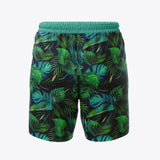 Bermudas / pantalonetas para caballero estampadas Hojas