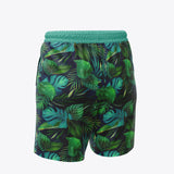 Bermudas / pantalonetas para caballero estampadas Hojas