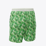 Bermudas / pantalonetas para caballero estampadas Planta Verde