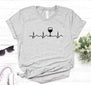 Camisa estampada tipo T-shirt Pulso Copa Vino