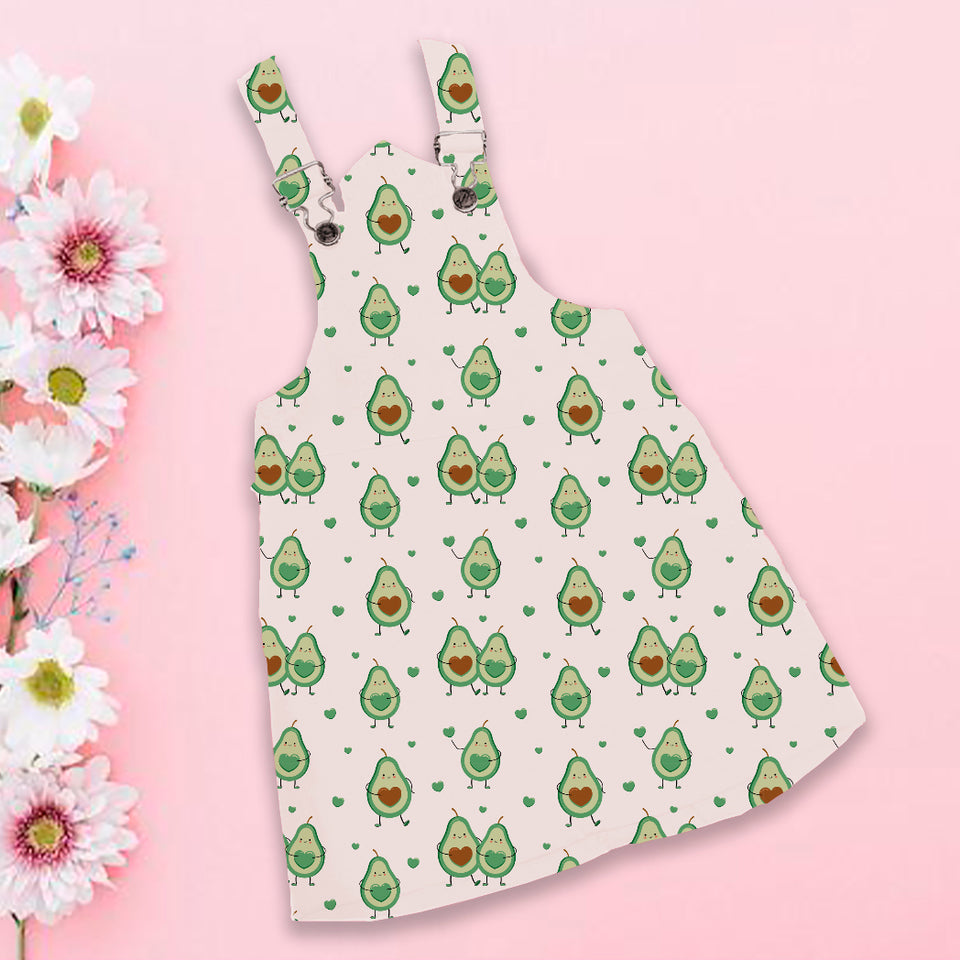 Braga de niña estampada diseño aguacate parejita