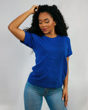 Camiseta tipo T-Shirt Azul Rey