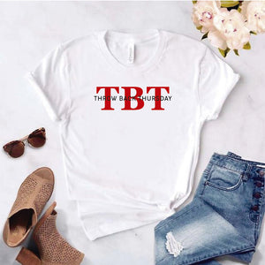 Camisa estampada tipo T- shirt TBT