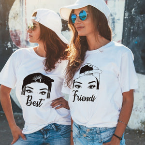 Camiseta T-shirt mujer BEST FRIENDS
