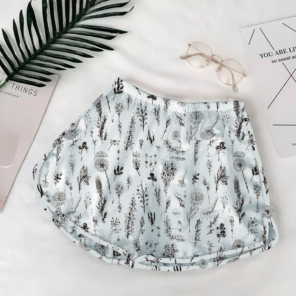 Short de Dama estampadas Diente de León multi plantas