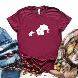 Camiseta estampada tipo T- shirt ELEFANTE CRIA