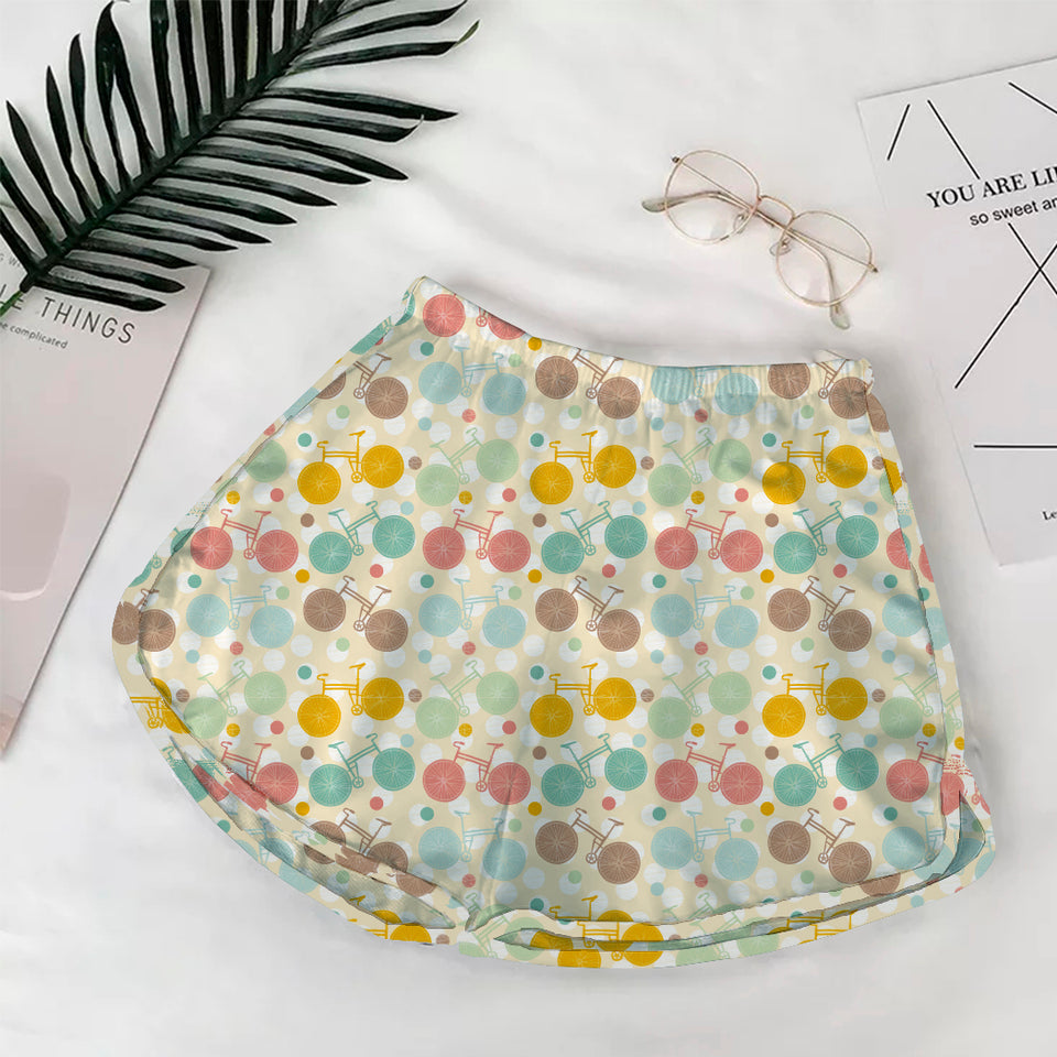 Short de Dama estampadas Bicicleta clarito