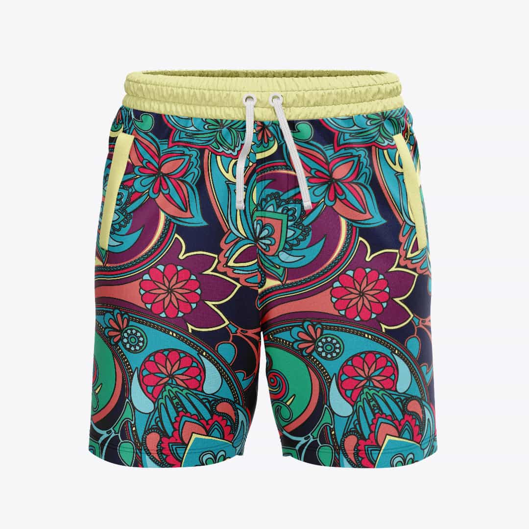 Bermudas / pantalonetas para caballero estampadas Mandala