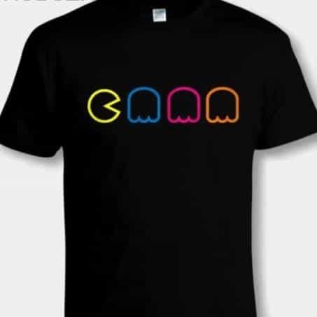 Camiseta estampado Hombre T-shirt Pac-Man