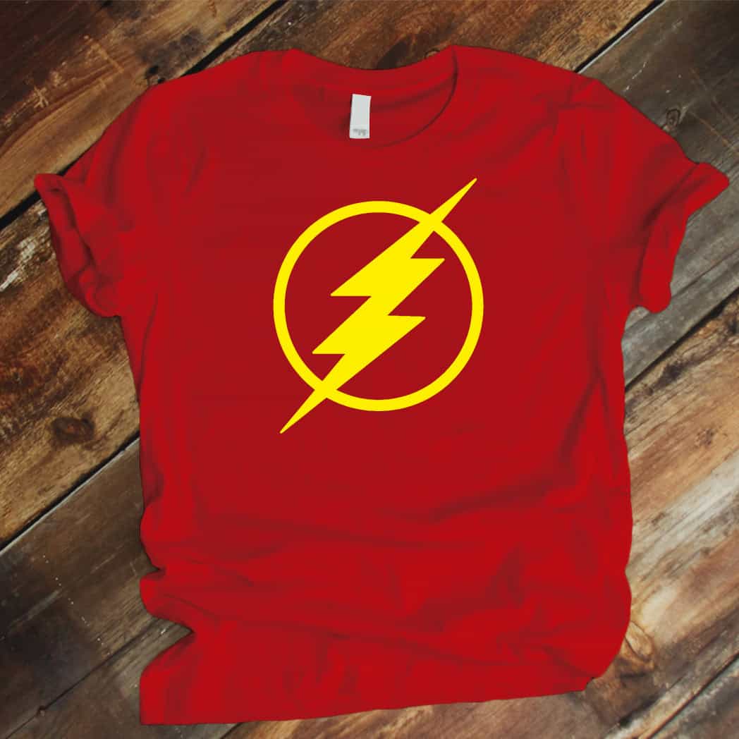 Camiseta Estampada Unisex T-shirt FLASH DC
