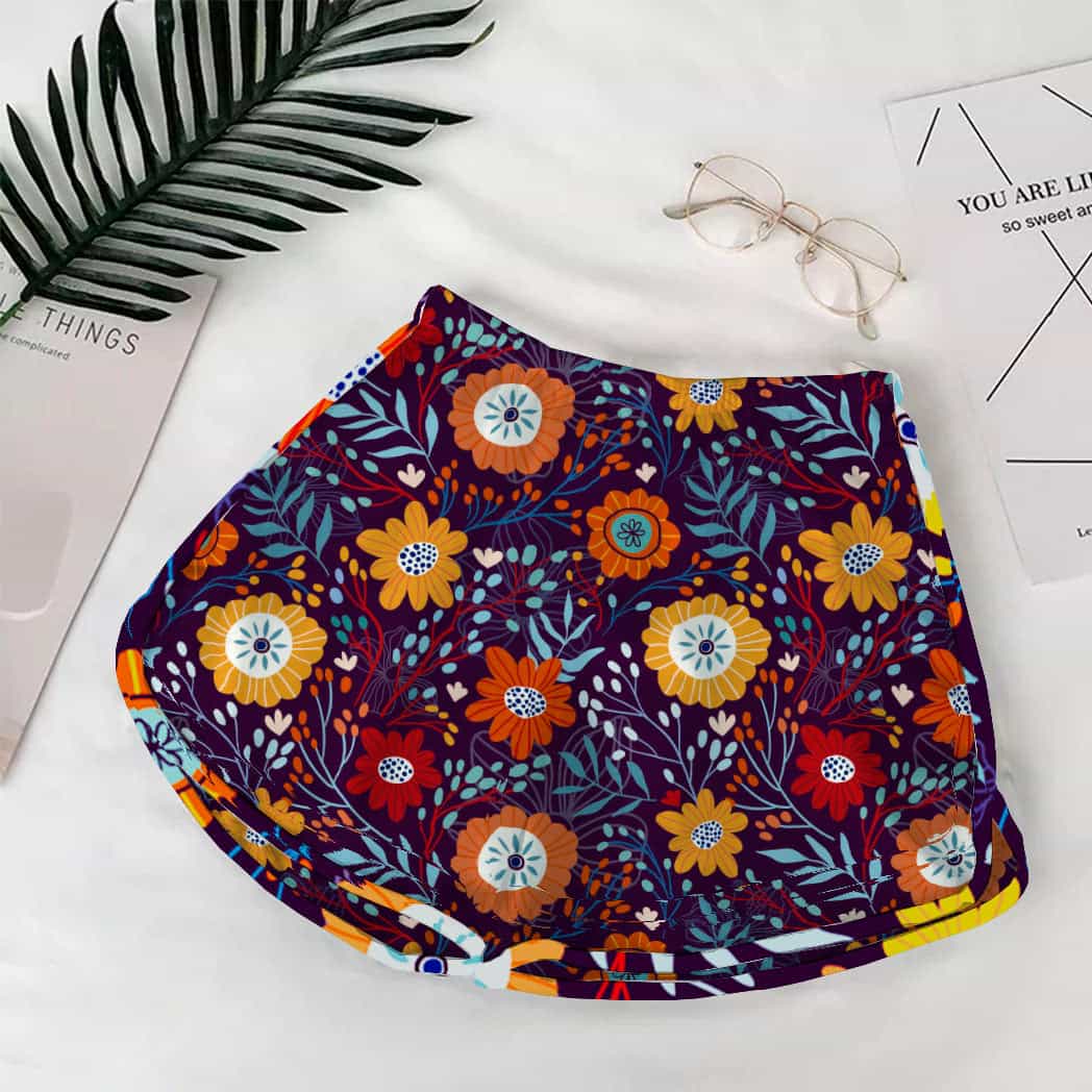 Short de Dama estampadas Flor 2