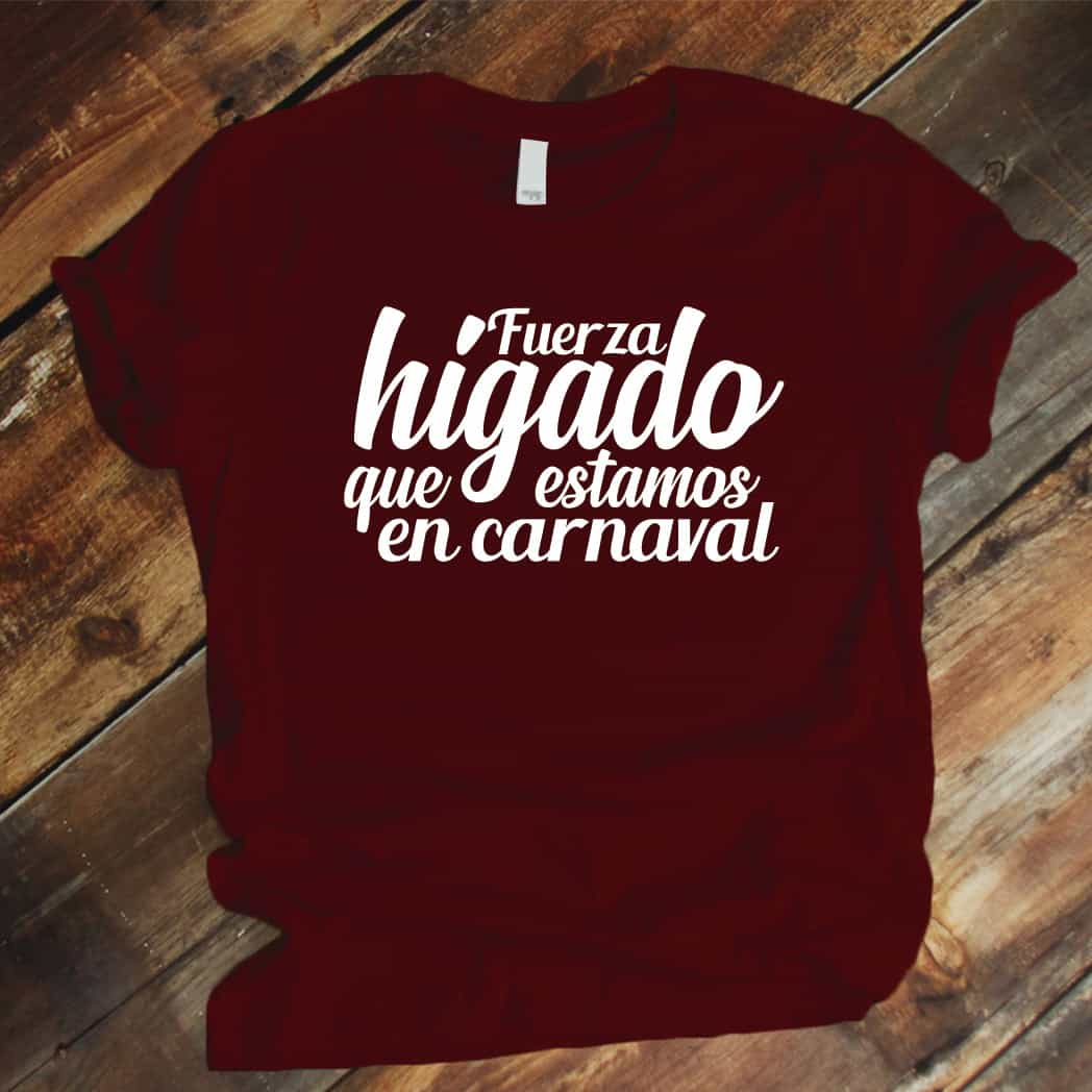 Camiseta Estampada UNISEX T-shirt  FUERZA HÍGADO