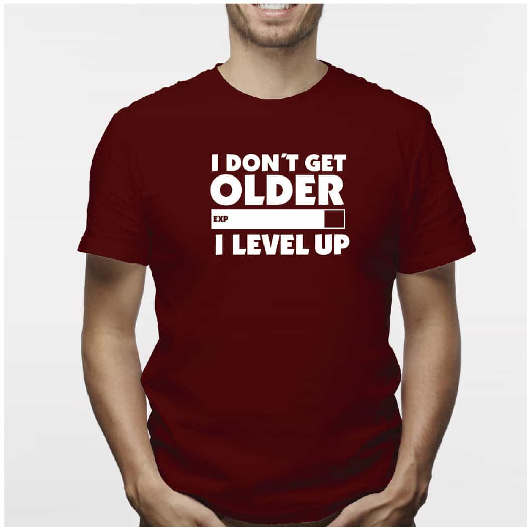 Camiseta estampada hombre T-shirt I dont get OLDER