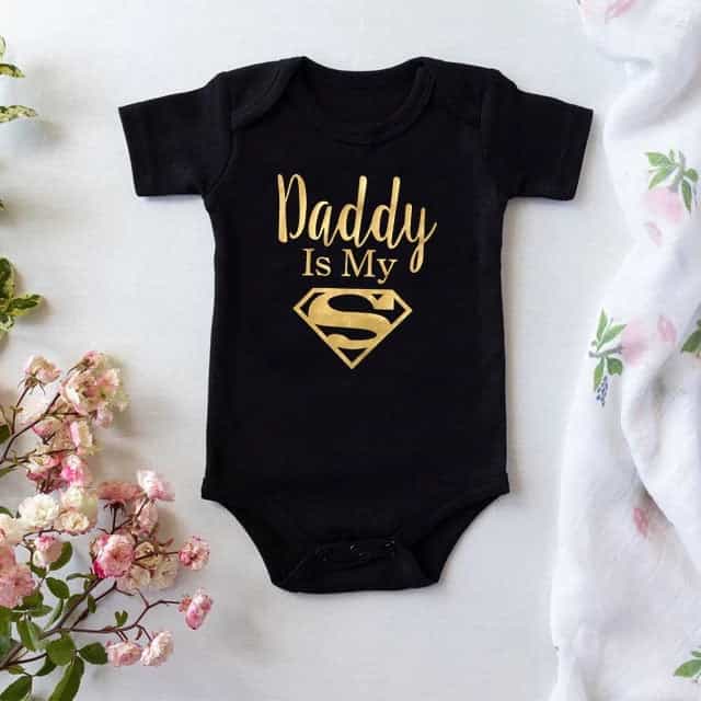 Mameluco DADDY IS MY SUPERMAN