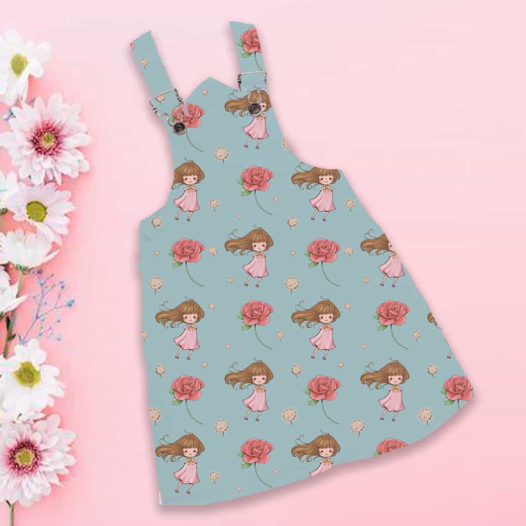 Braga de niña estampada diseño NIÑA FLOR
