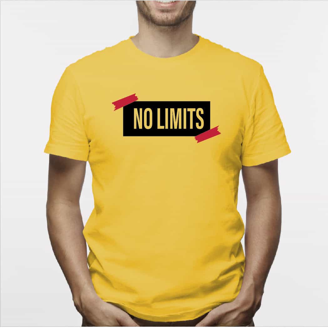 Camisa estampada para hombre tipo T-Shirt No limits
