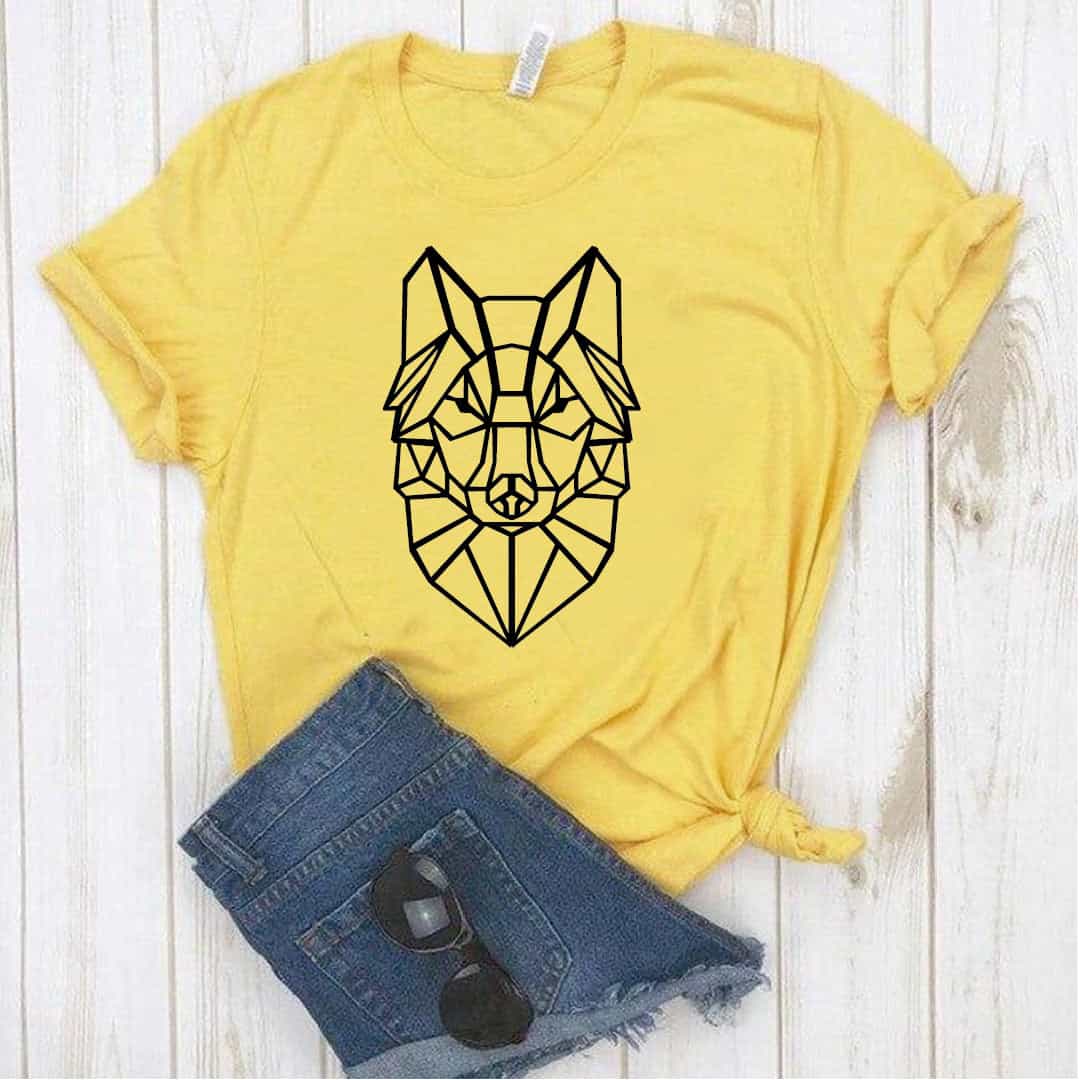 Camisa estampada tipo T- shirt PASTOR ALEMAN