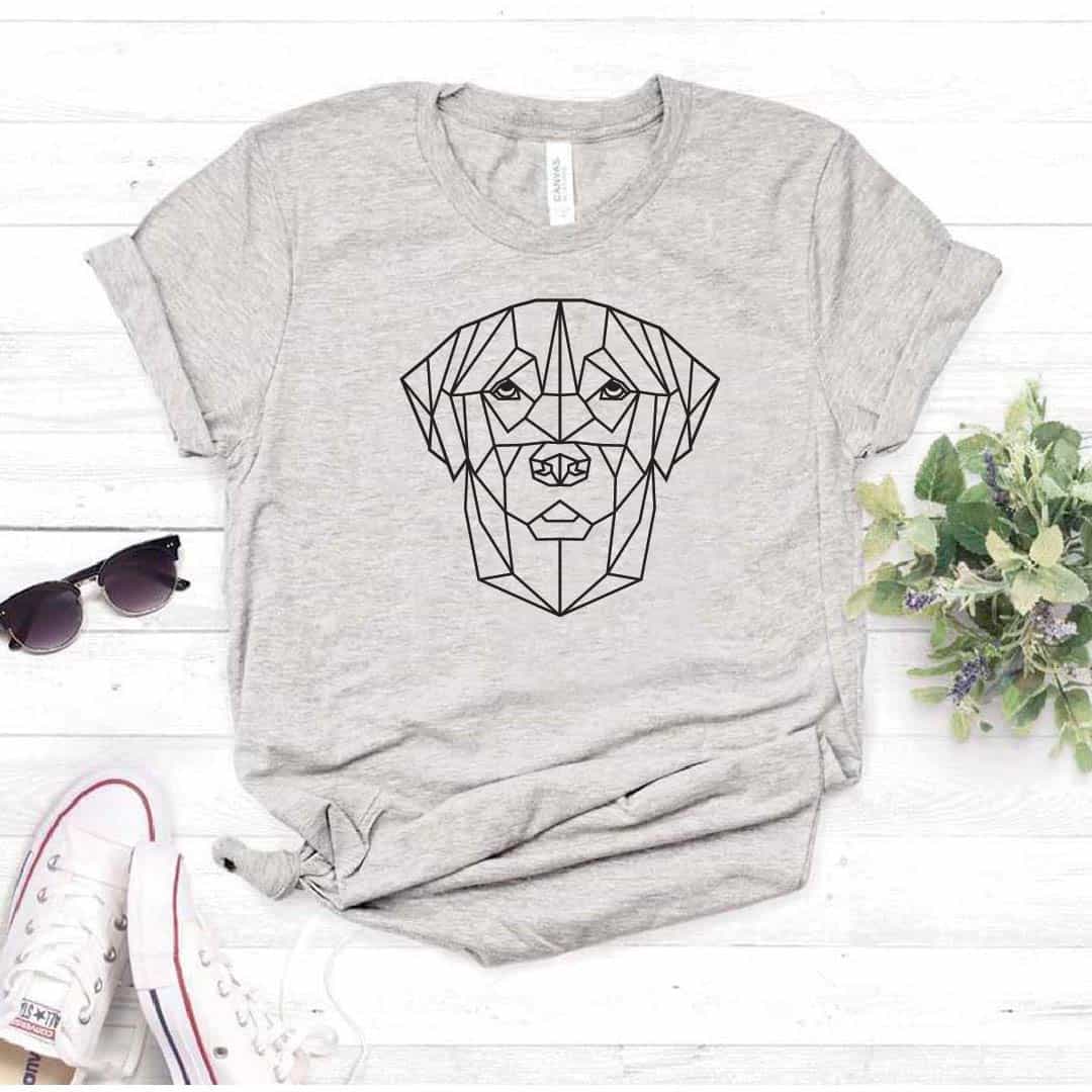 Camiseta estampada tipo T-shirt LABRADOR