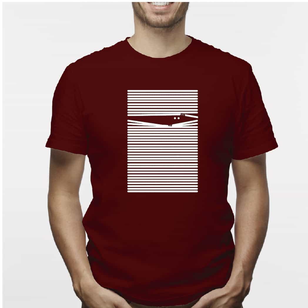Camiseta estampada hombre T-shirt Persiana Monster