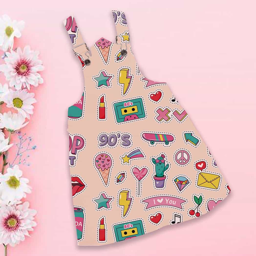 Braga de niña estampada diseño POP ART