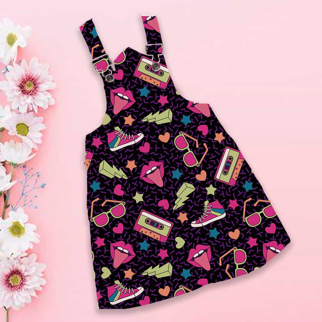 Braga de niña estampada diseño RETRO