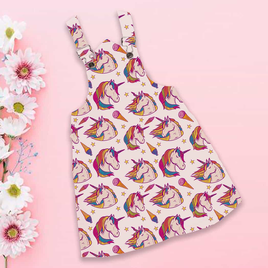 Braga de niña estampada diseño UNICORNIO