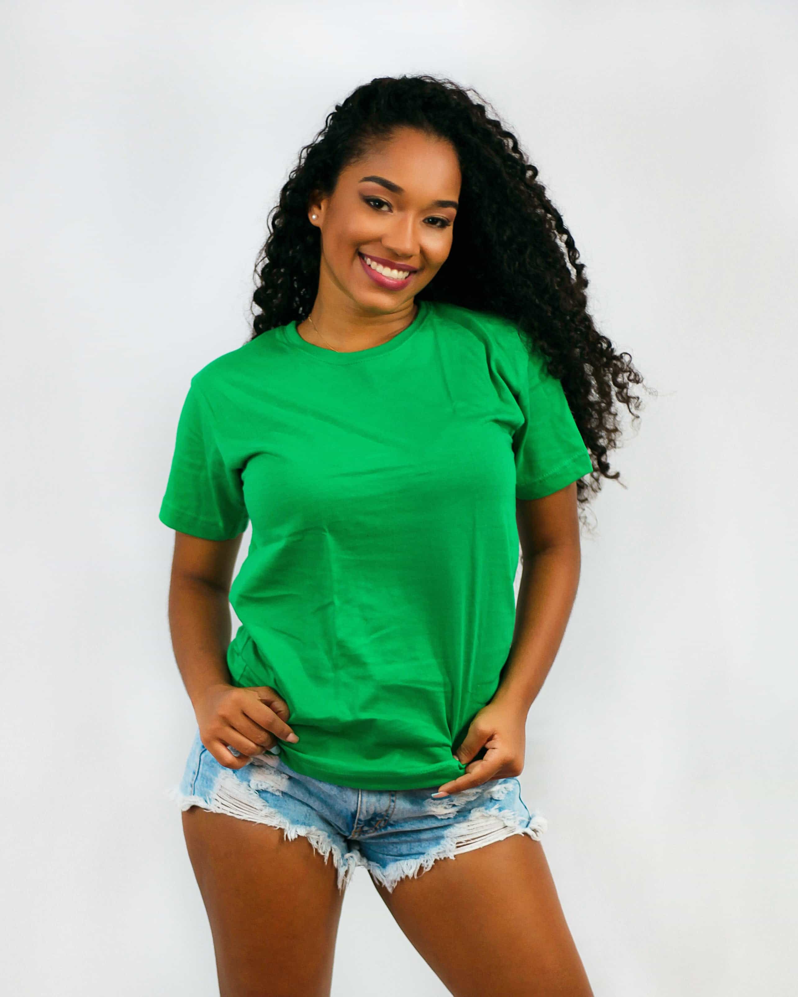 Camiseta tipo T-Shirt Verde Cali