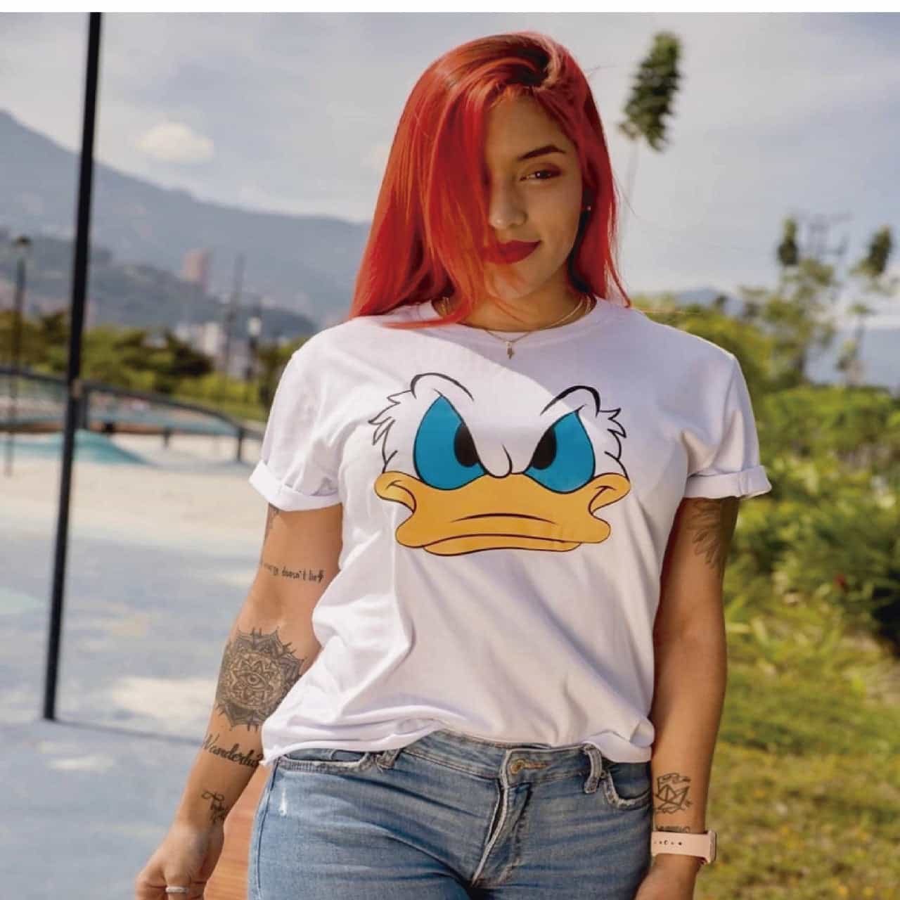 Camiseta T-shirt mujer DONALD
