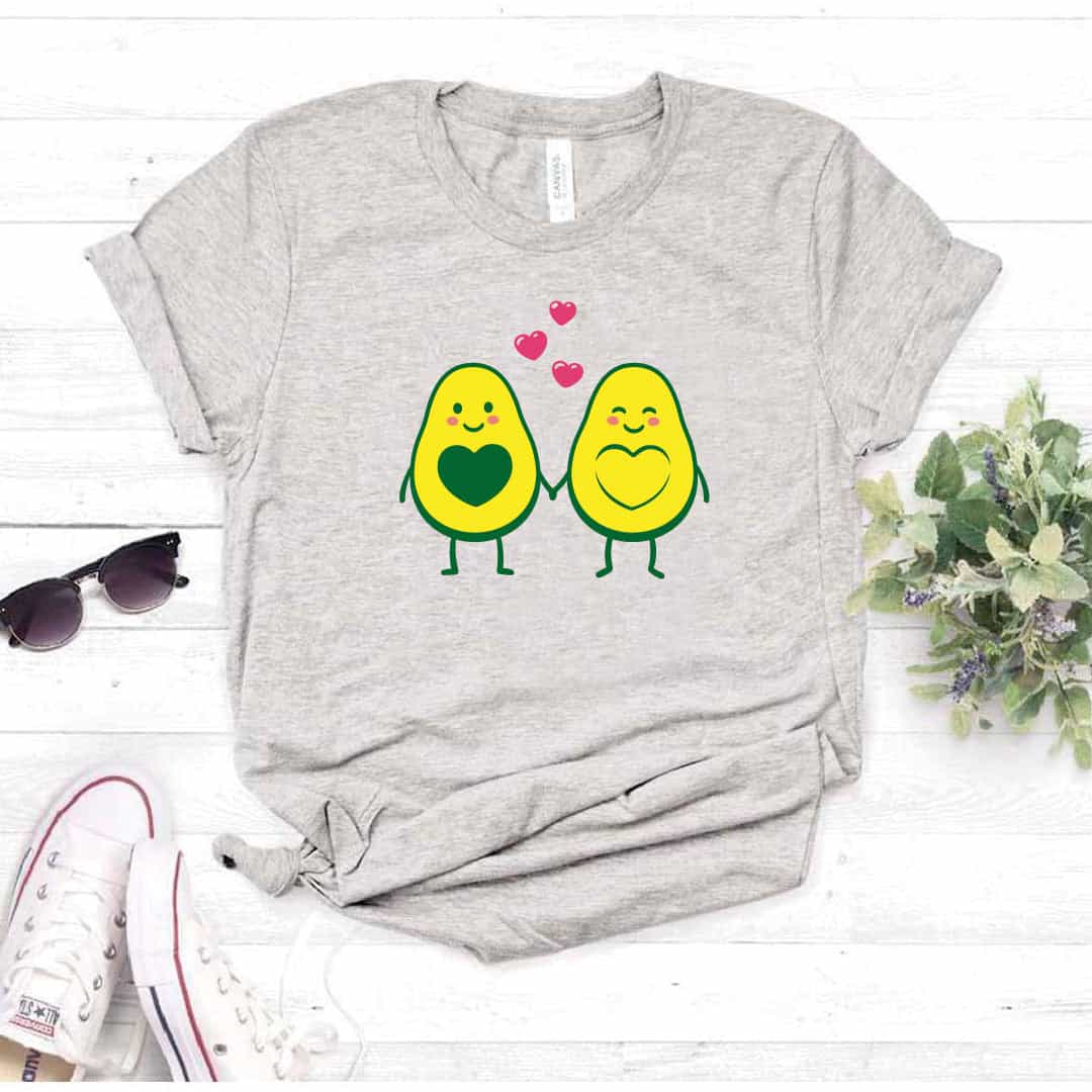 Camisa estampada tipo T- shirt Aguacate Parejita