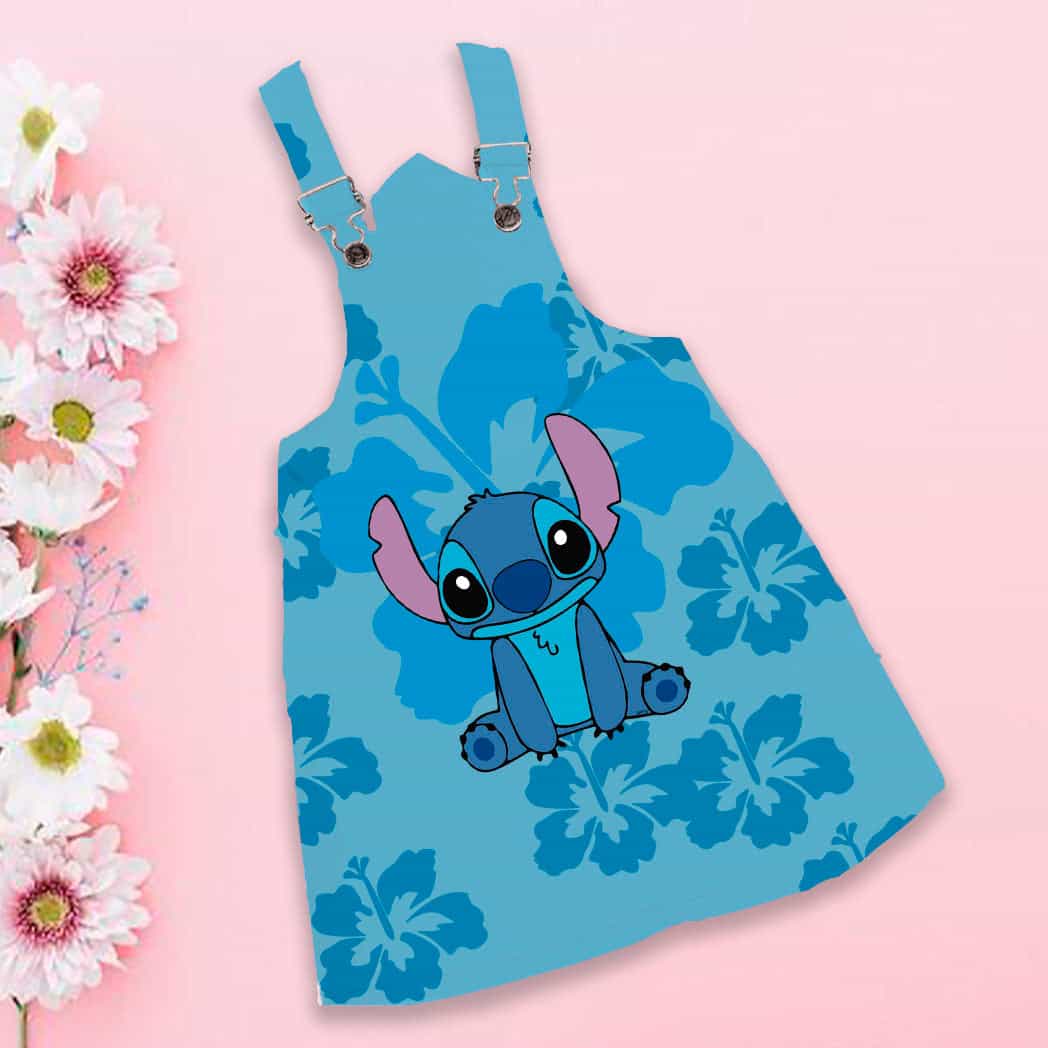 Braga de niña estampada diseño Stitch