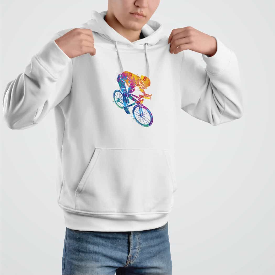 Buzo Estampado Sublimado CICLISTA PINTURA