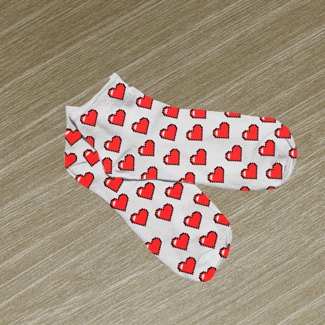 Medias / calcetín Estampada CORAZON PIXEL