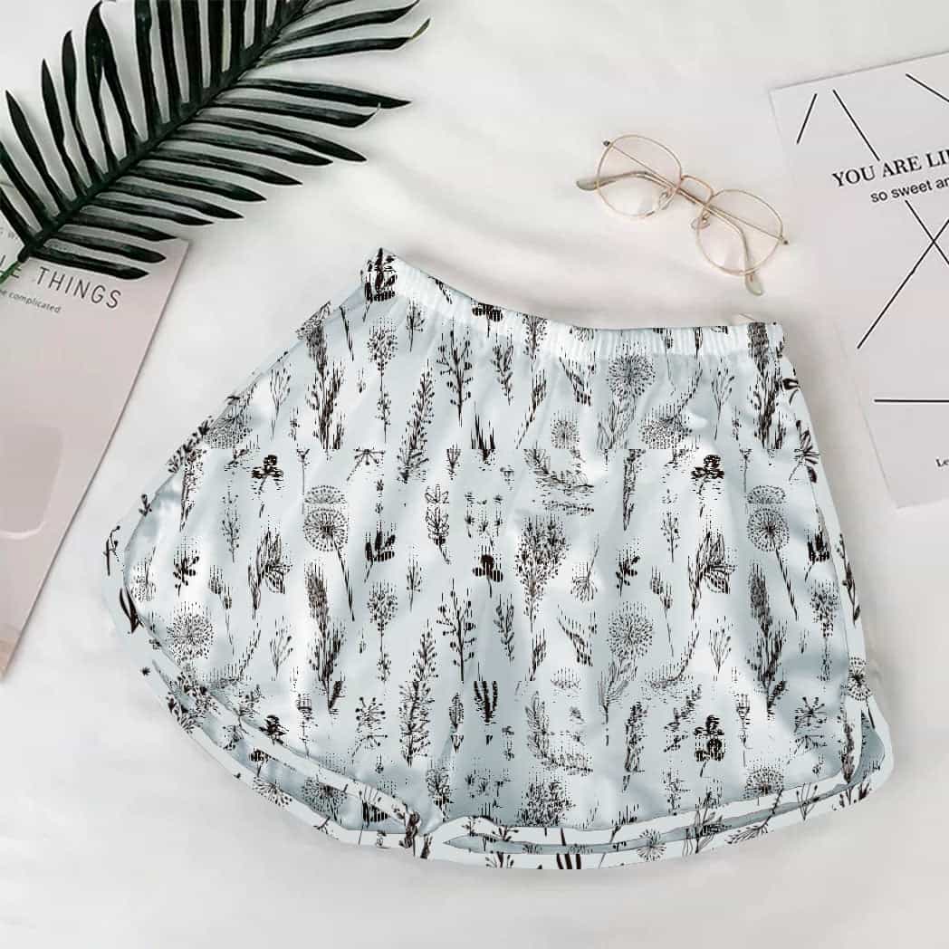 Short de Dama estampadas Diente de León multi plantas
