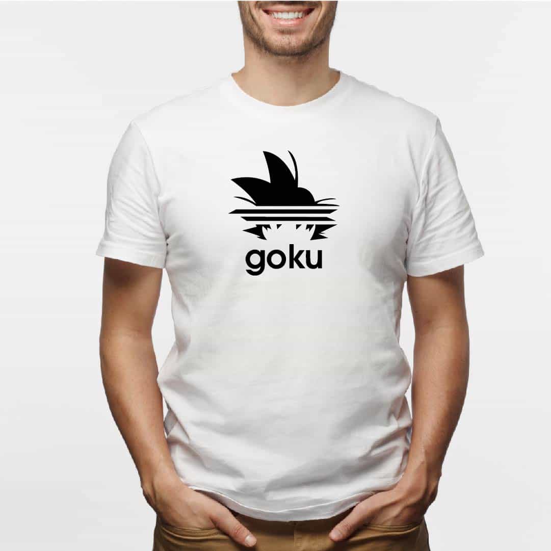 Camisa estampada para hombre  tipo T-shirt Goku Adidas