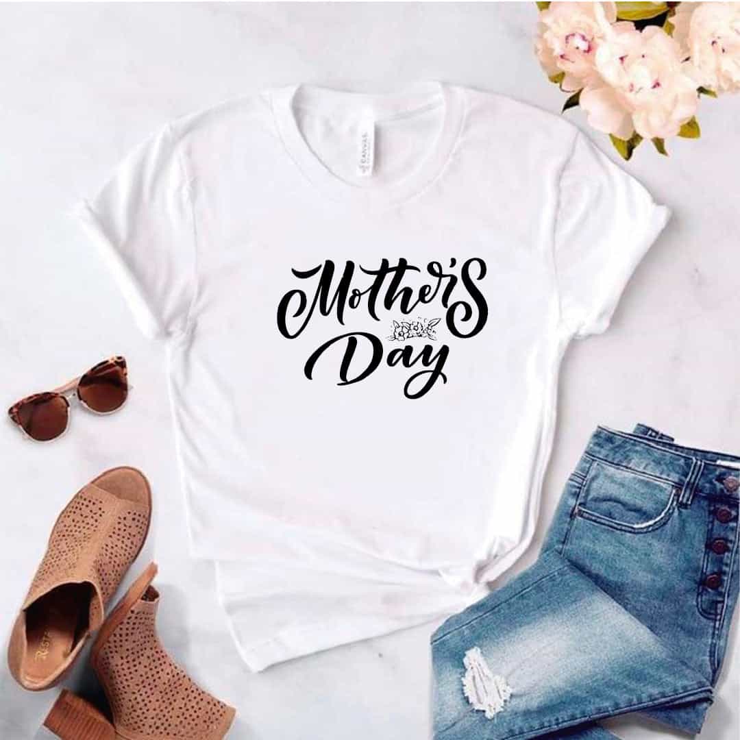 Camisa estampada tipo T- shirt Mothers day