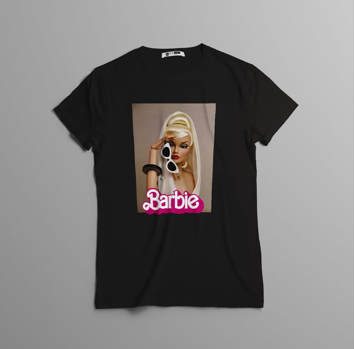 Camisetas Barbie diva con lentes: Moda Retro en Algodón 100% Estampado — foto 6
