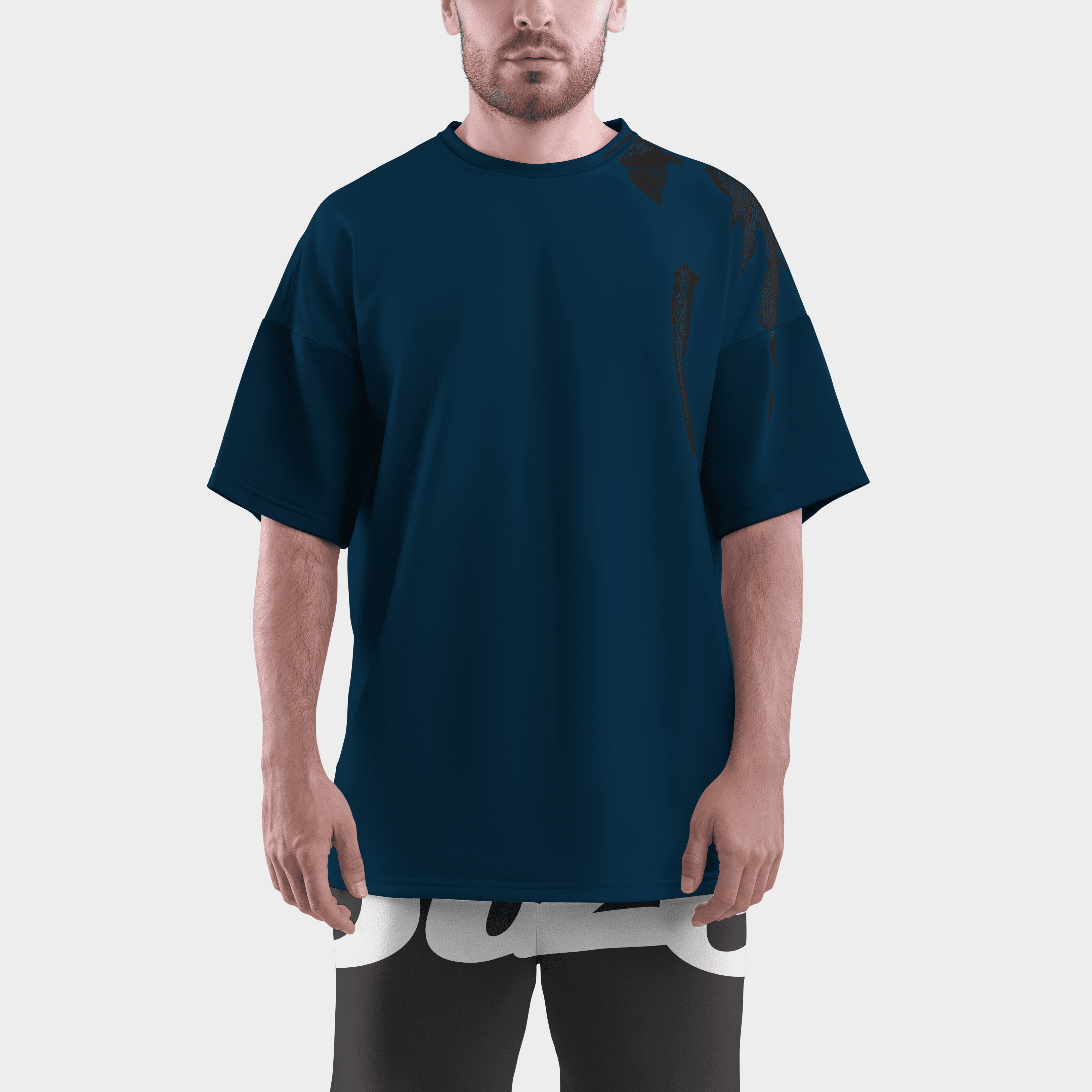 camiseta Oversize Unicolor — foto 5
