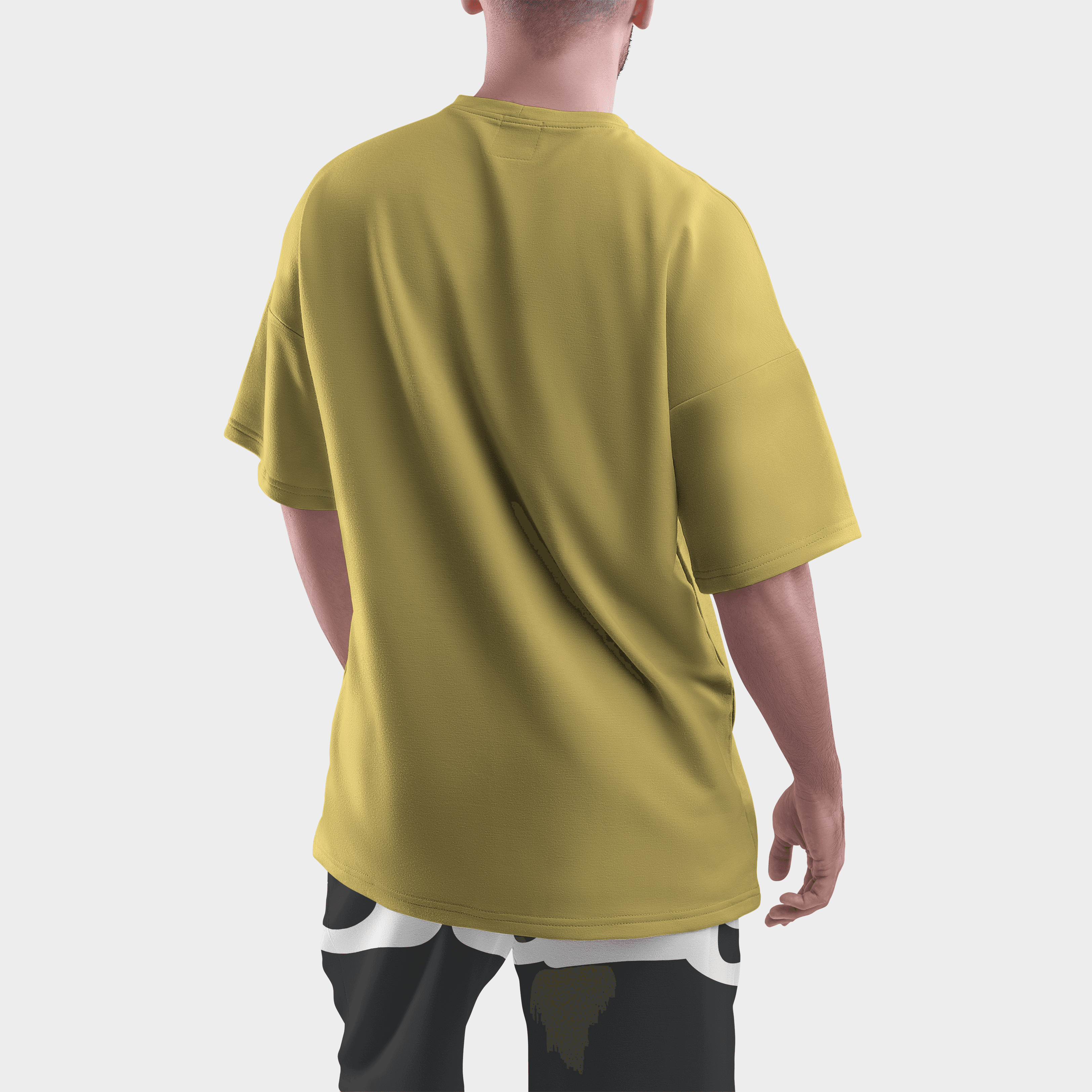 camiseta Oversize Unicolor — foto 3