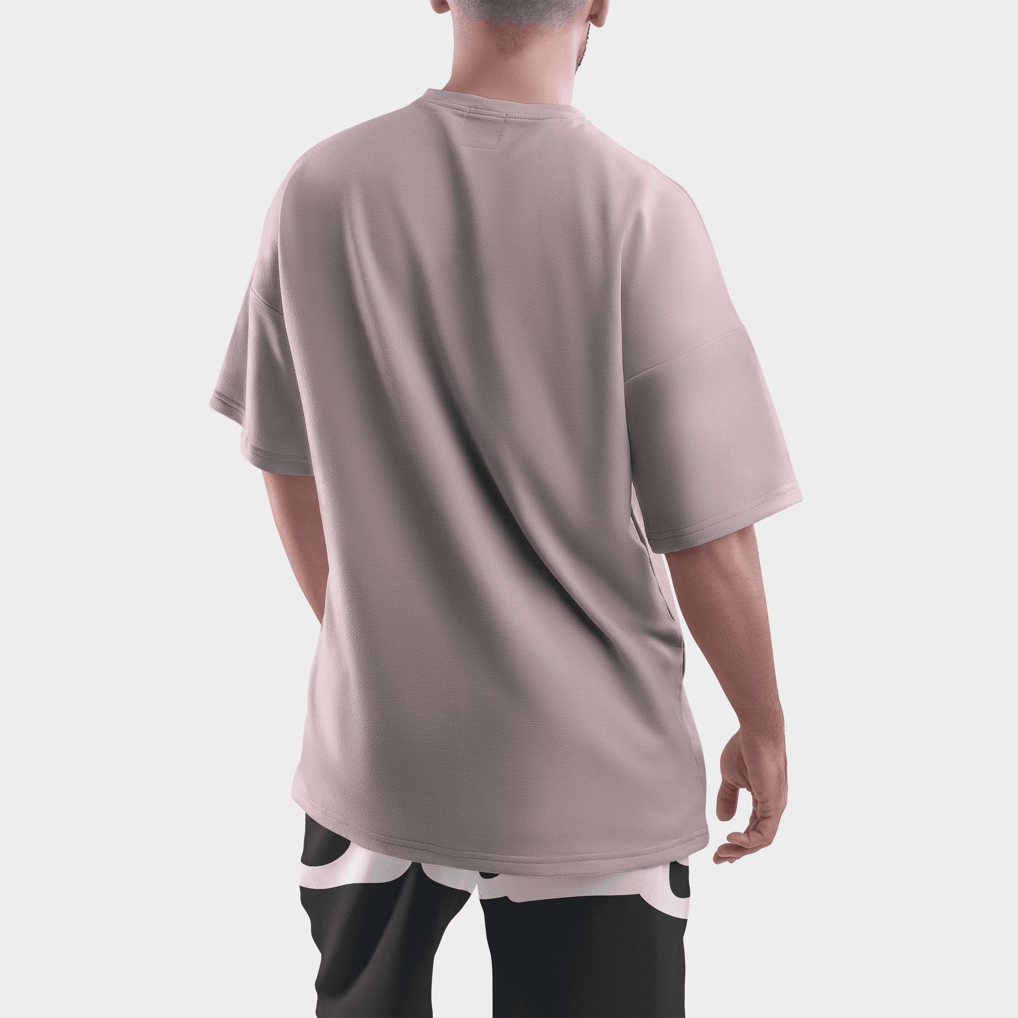 camiseta Oversize Unicolor — foto 21