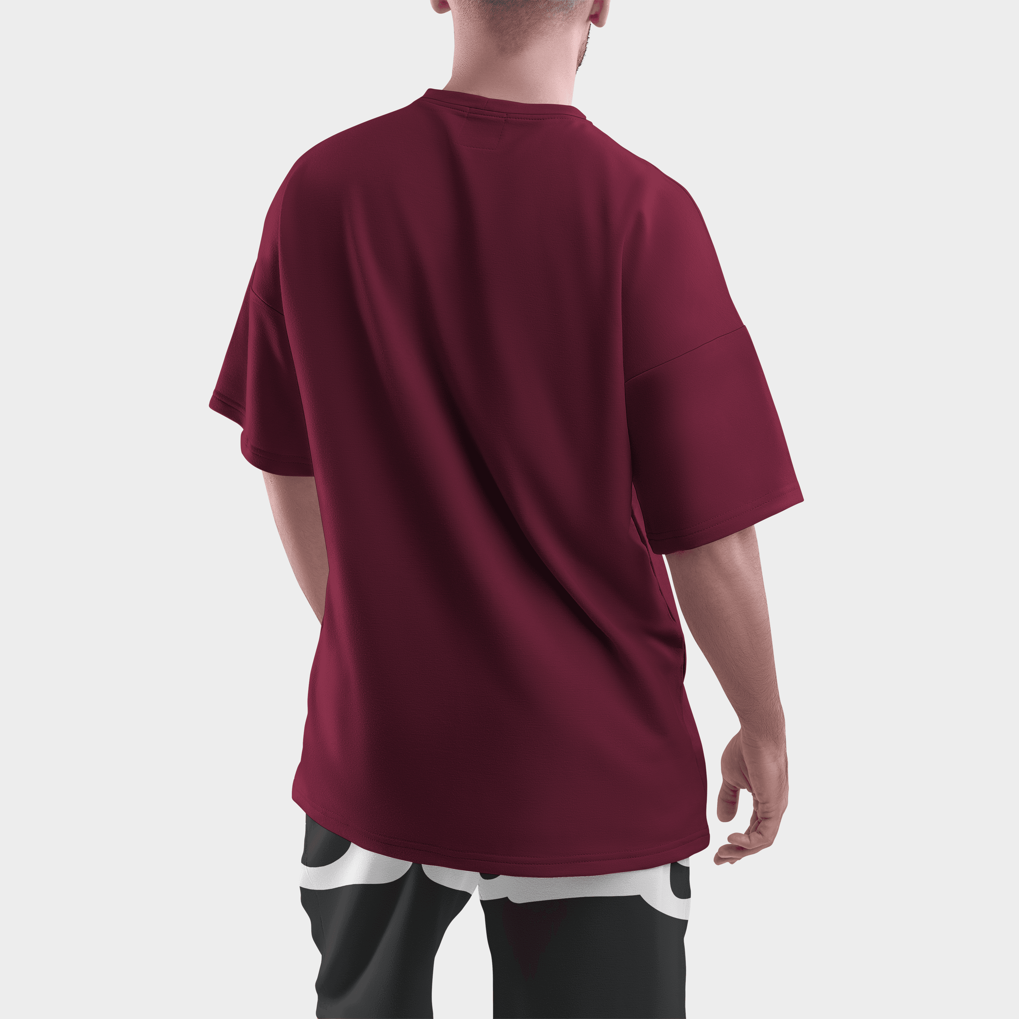 camiseta Oversize Unicolor — foto 27