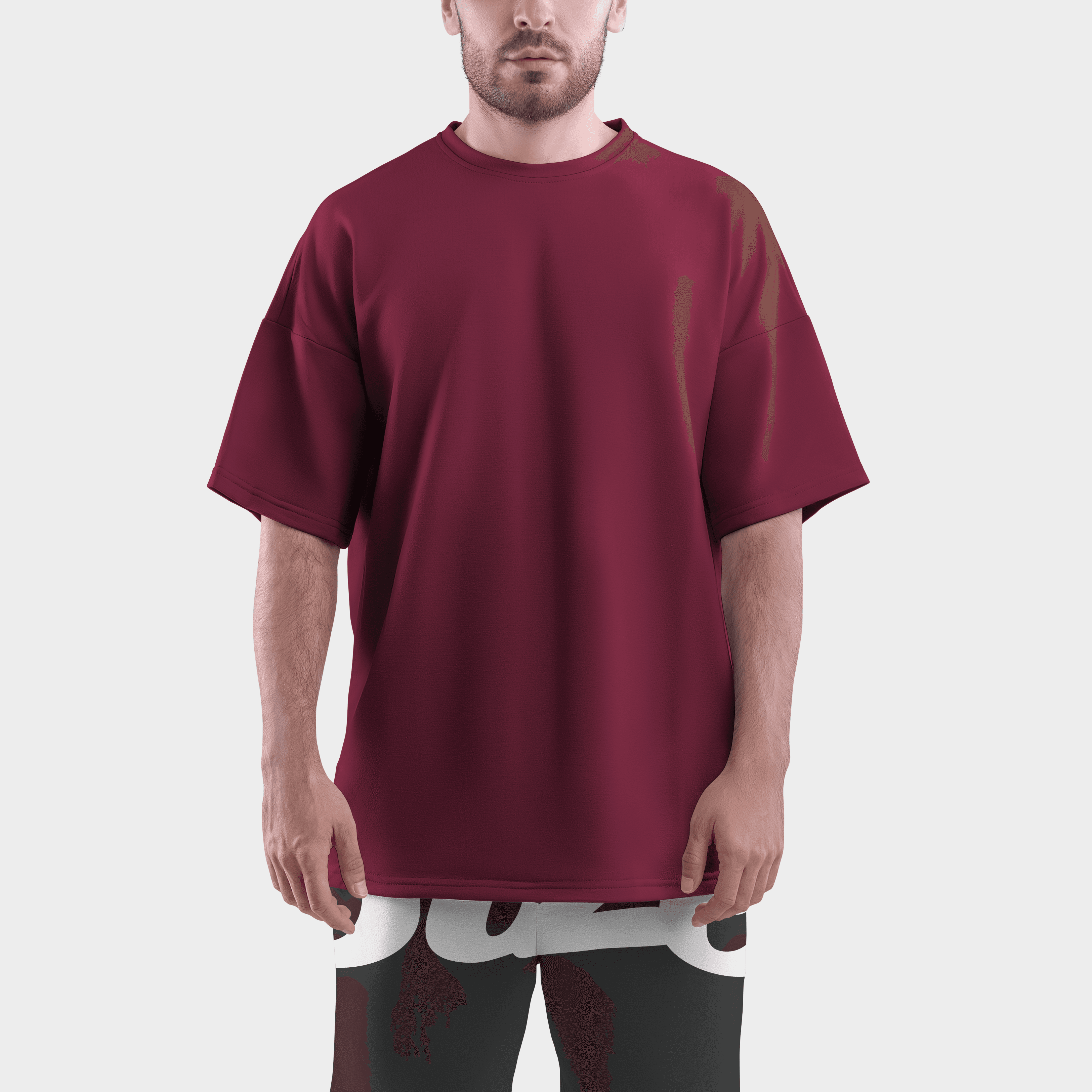 camiseta Oversize Unicolor — foto 26