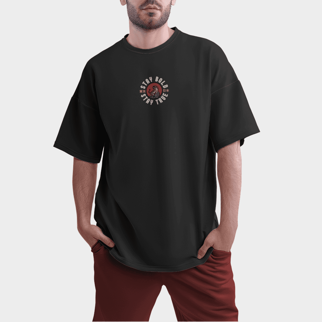 Camiseta Oversize "Bold Truth Statement" — foto 5