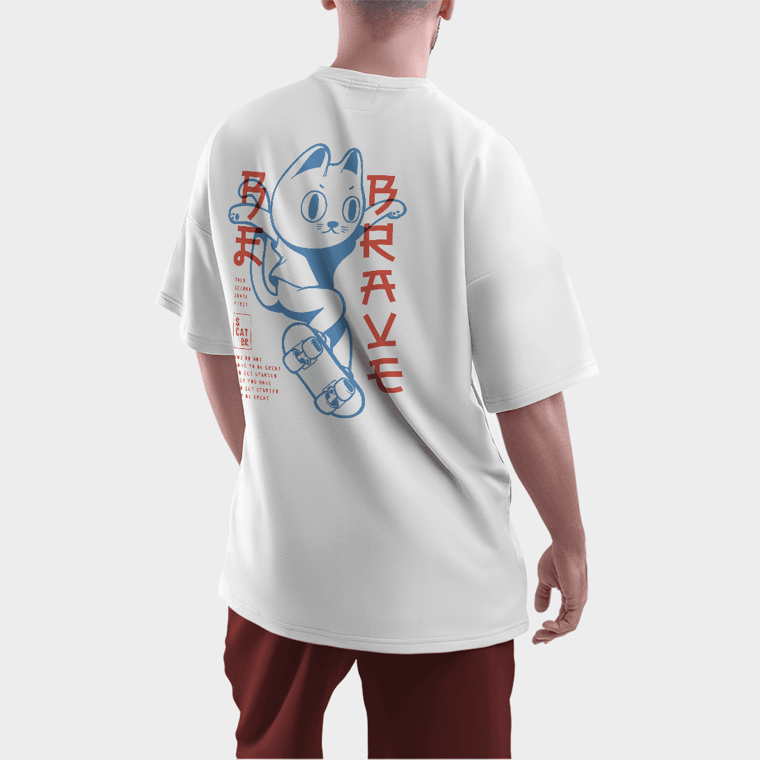 Camiseta Oversize "Valiente Aventurero" — foto 4