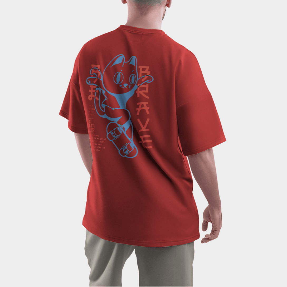 Camiseta Oversize "Valiente Aventurero" — foto 2