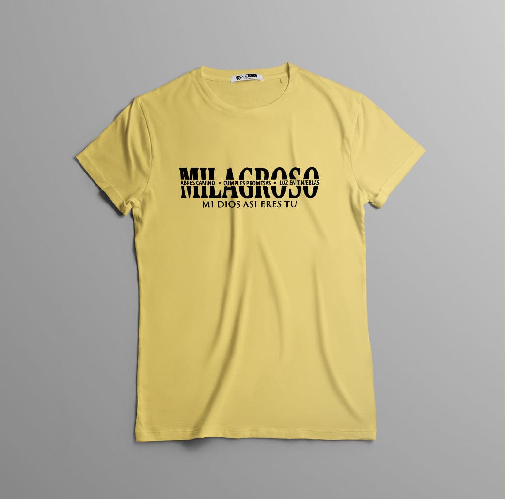 Camiseta 'Milagroso Creer' - Fe y Asombro en Algodón 100% Inspirador cristiana — foto 3